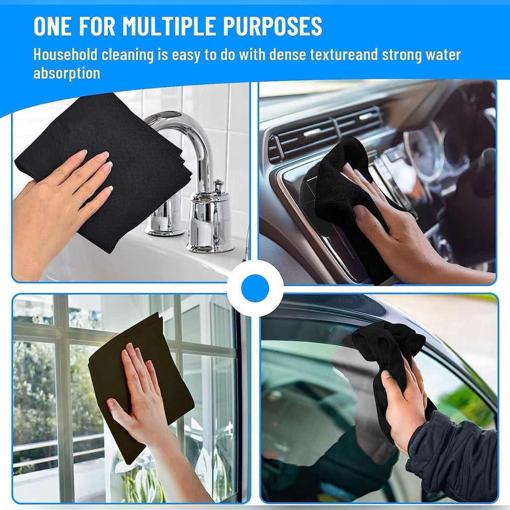 10-piece reusable cleaning cloths
