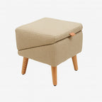 2-in-1 pet steps and footstool in beige