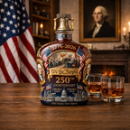 250th anniversary commemorative whiskey decanter