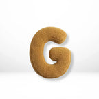 alphabet letter pillow