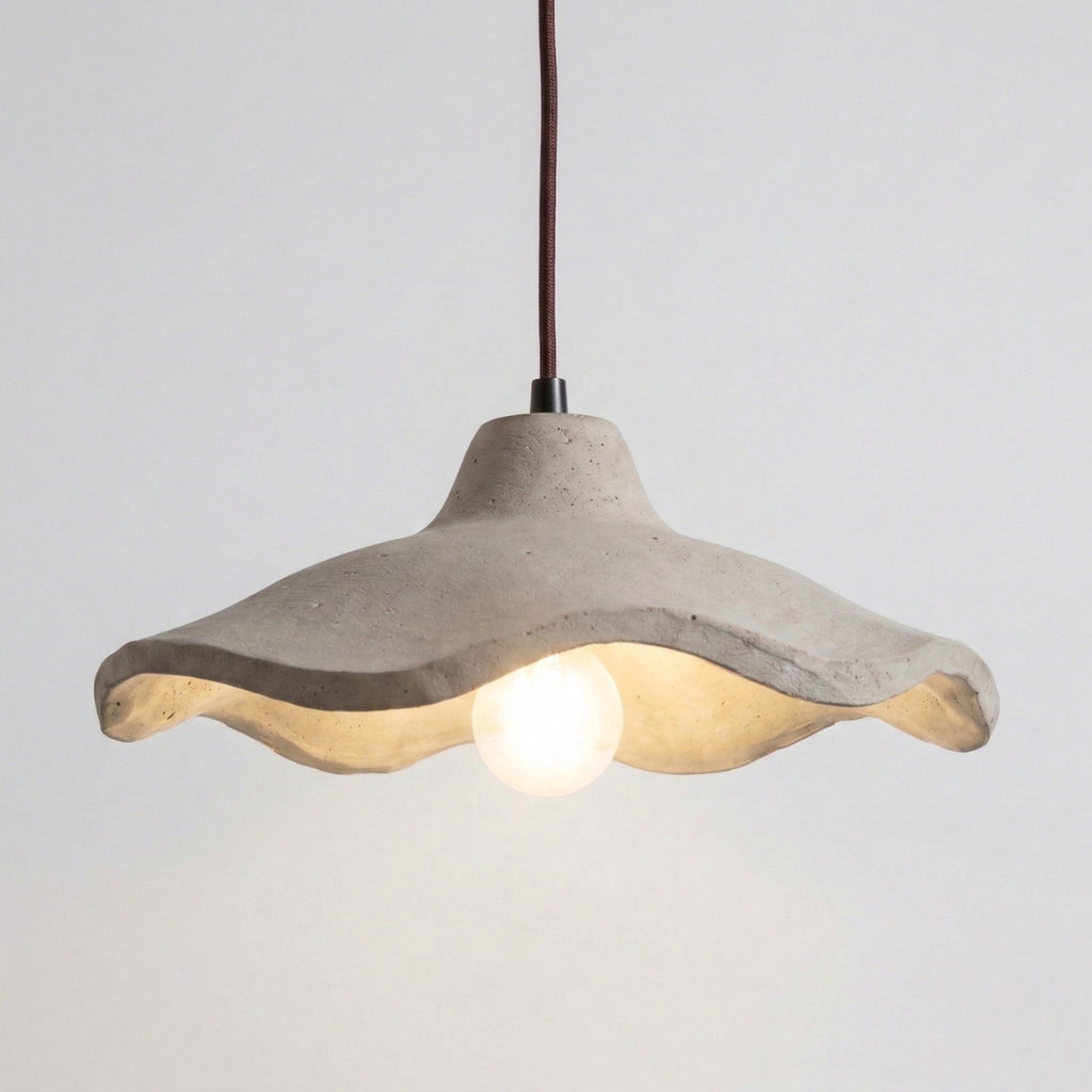 Organic Cement Pendant Lamp