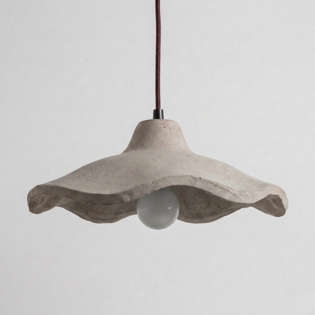 Organic Cement Pendant Lamp