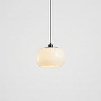 Round Globe Minimalist Glass Pendant Light