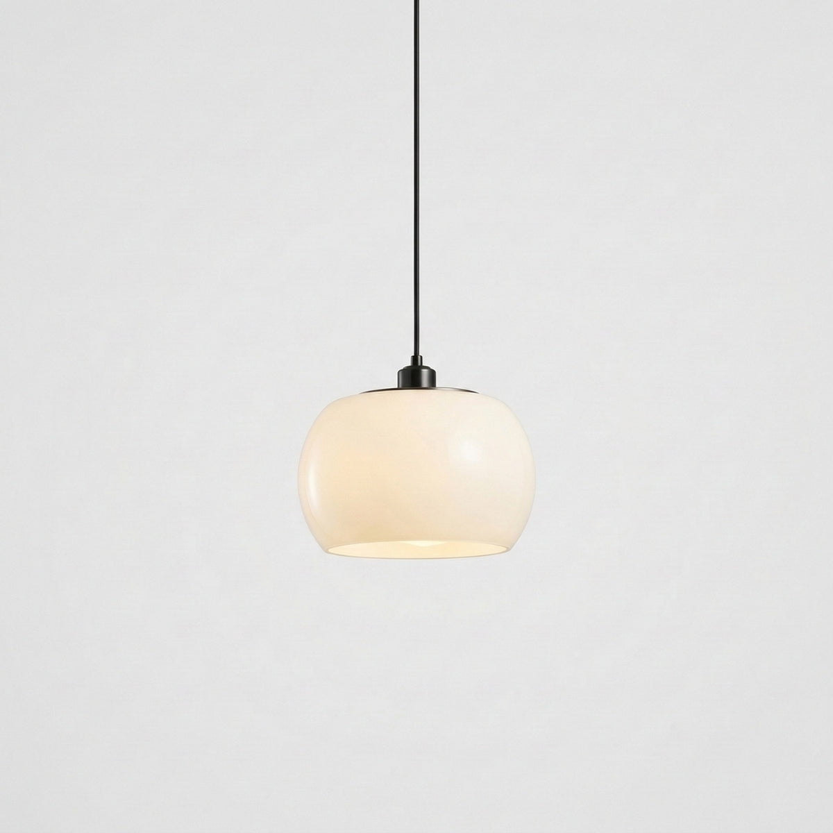 Round Globe Minimalist Glass Pendant Light