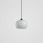 Round Globe Minimalist Glass Pendant Light
