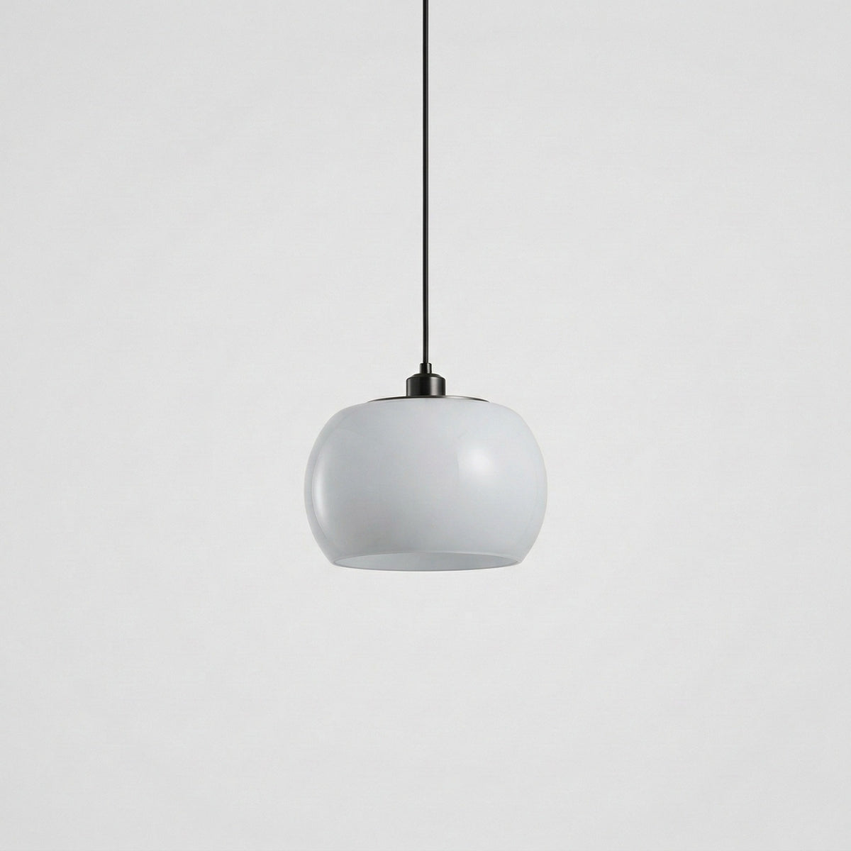 Round Globe Minimalist Glass Pendant Light