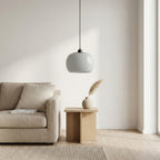 Round Globe Minimalist Glass Pendant Light