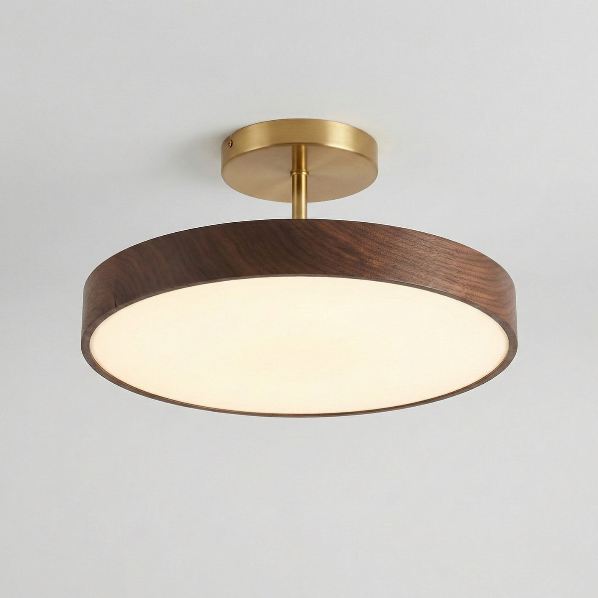 Round Japanese Minimalist Ceiling Light