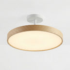 Round Japanese Minimalist Ceiling Light