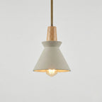 Scandinavian Conical Cement Pendant Light
