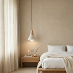 Scandinavian Conical Cement Pendant Light