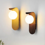 Monta Wood Accent Globe Wall Sconce LED 1 Light
