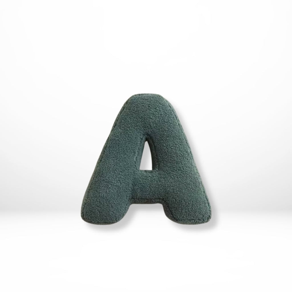 alphabet letter pillow