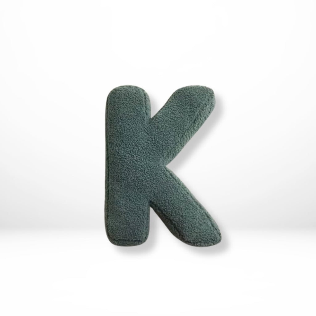 alphabet letter pillow