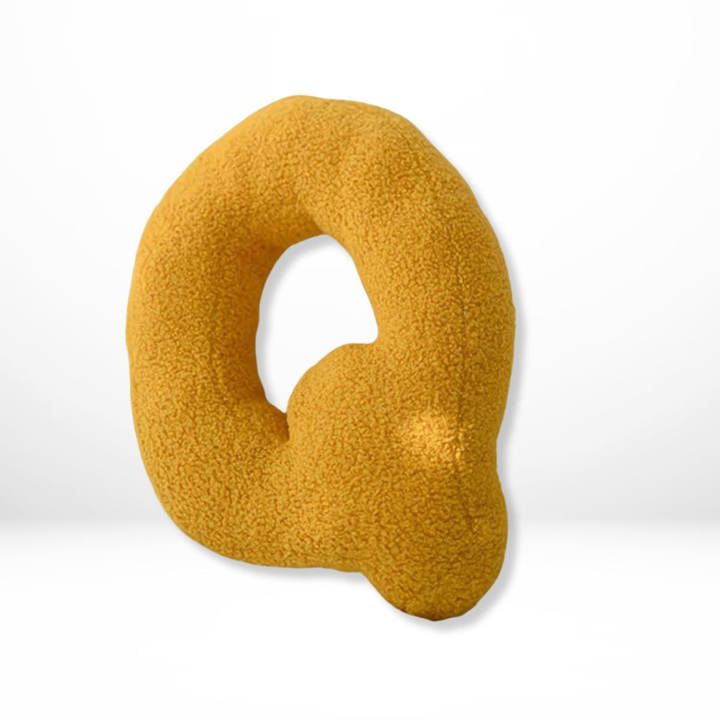 alphabet letter pillow