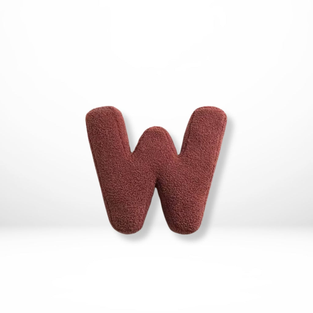 alphabet letter pillow