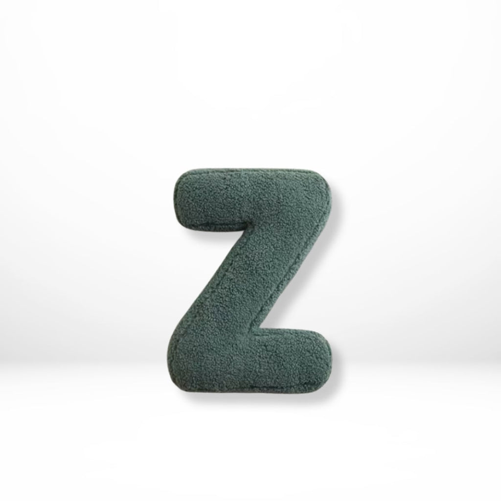 alphabet letter pillow