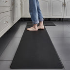 anti-fatigue kitchen mat in black