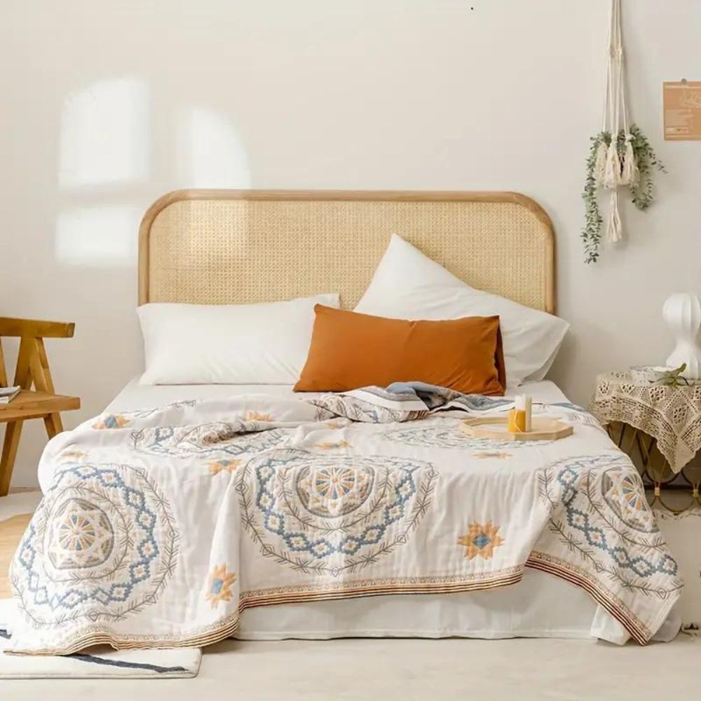 boho mandala throw
