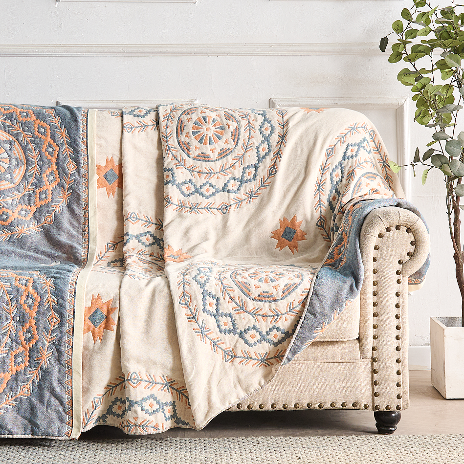 boho mandala throw