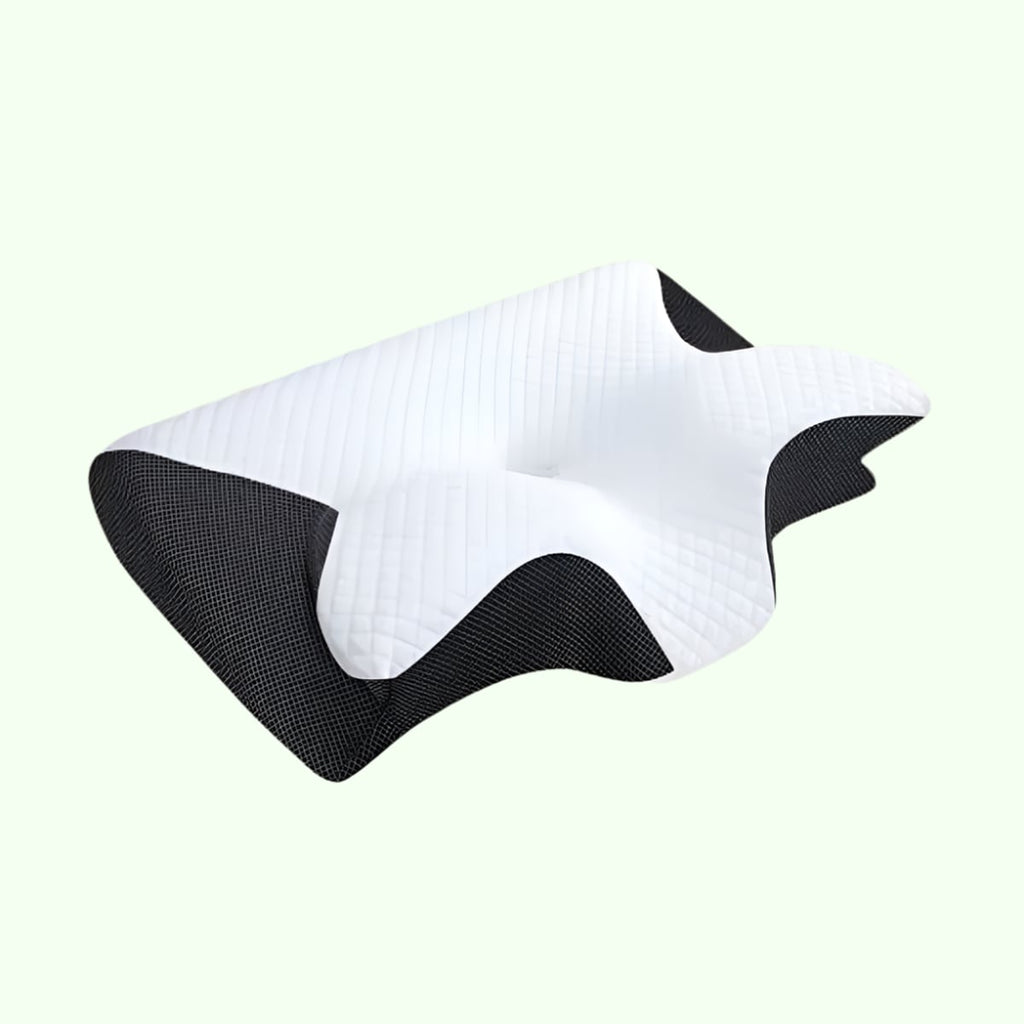 butterfly neck pillow pillowcase in black