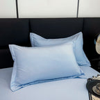 cooling pillowcase in blue