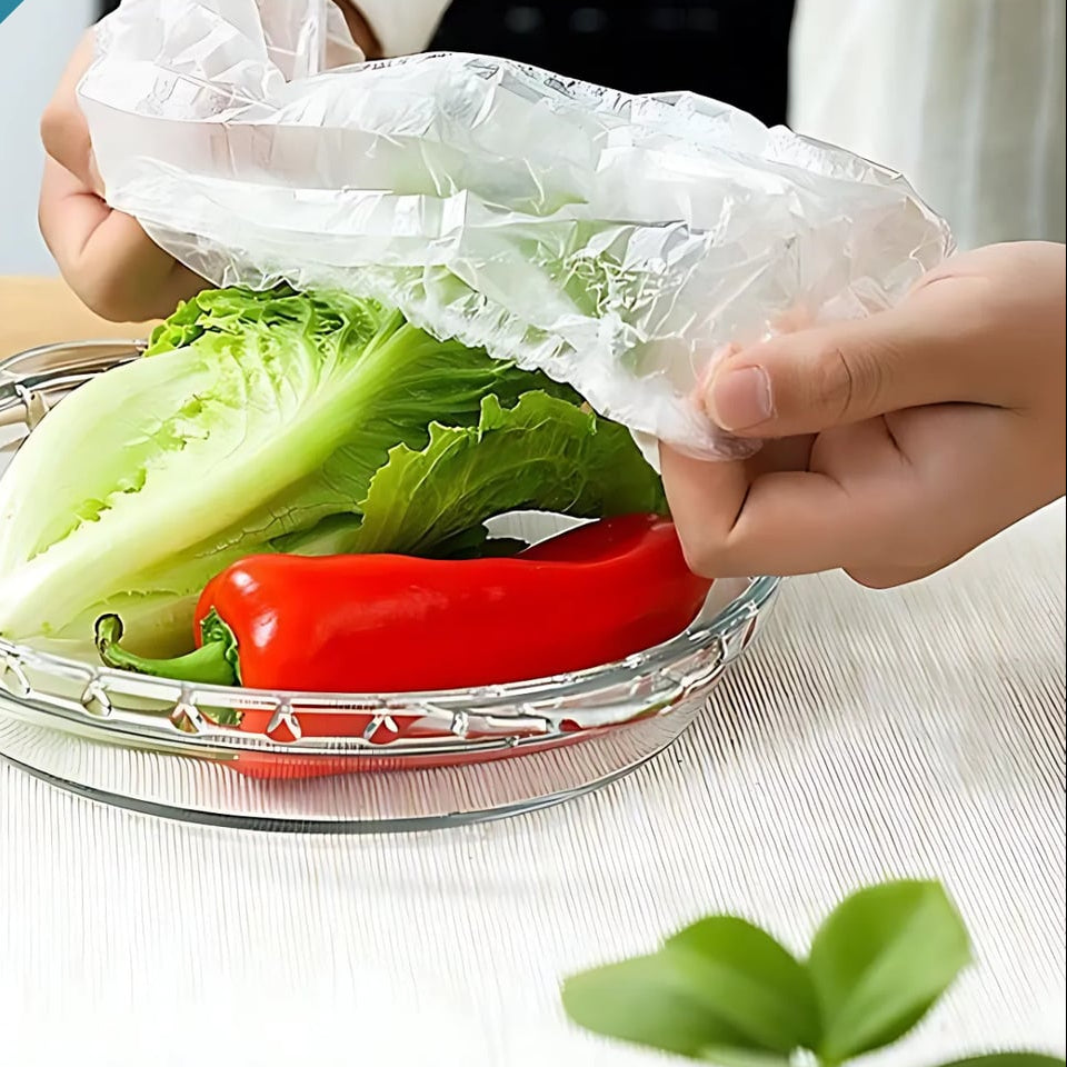 disposable food cover bags, set of 100