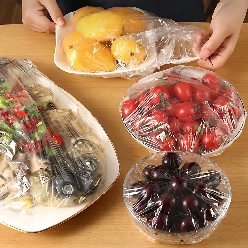 disposable food cover bags, set of 100