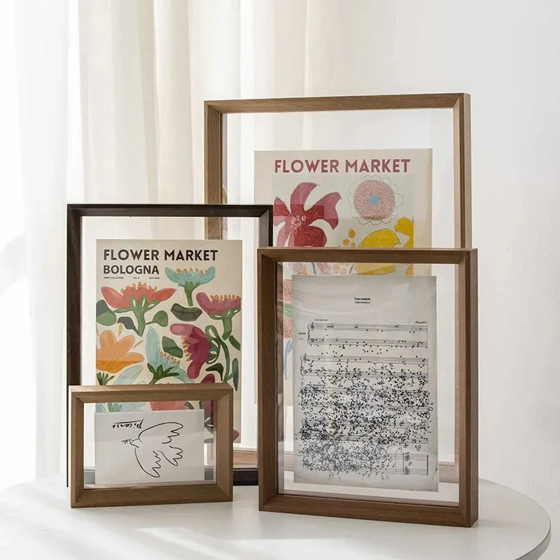 floating photo frame for prints and posters