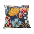 floral embroidered pillow cover in 1