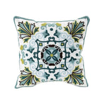 floral embroidered pillow cover in 5