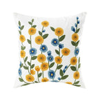 floral embroidered pillow cover in 7