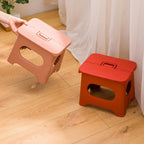 folding step stool with carry handle