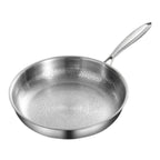 hammered finish frying pan