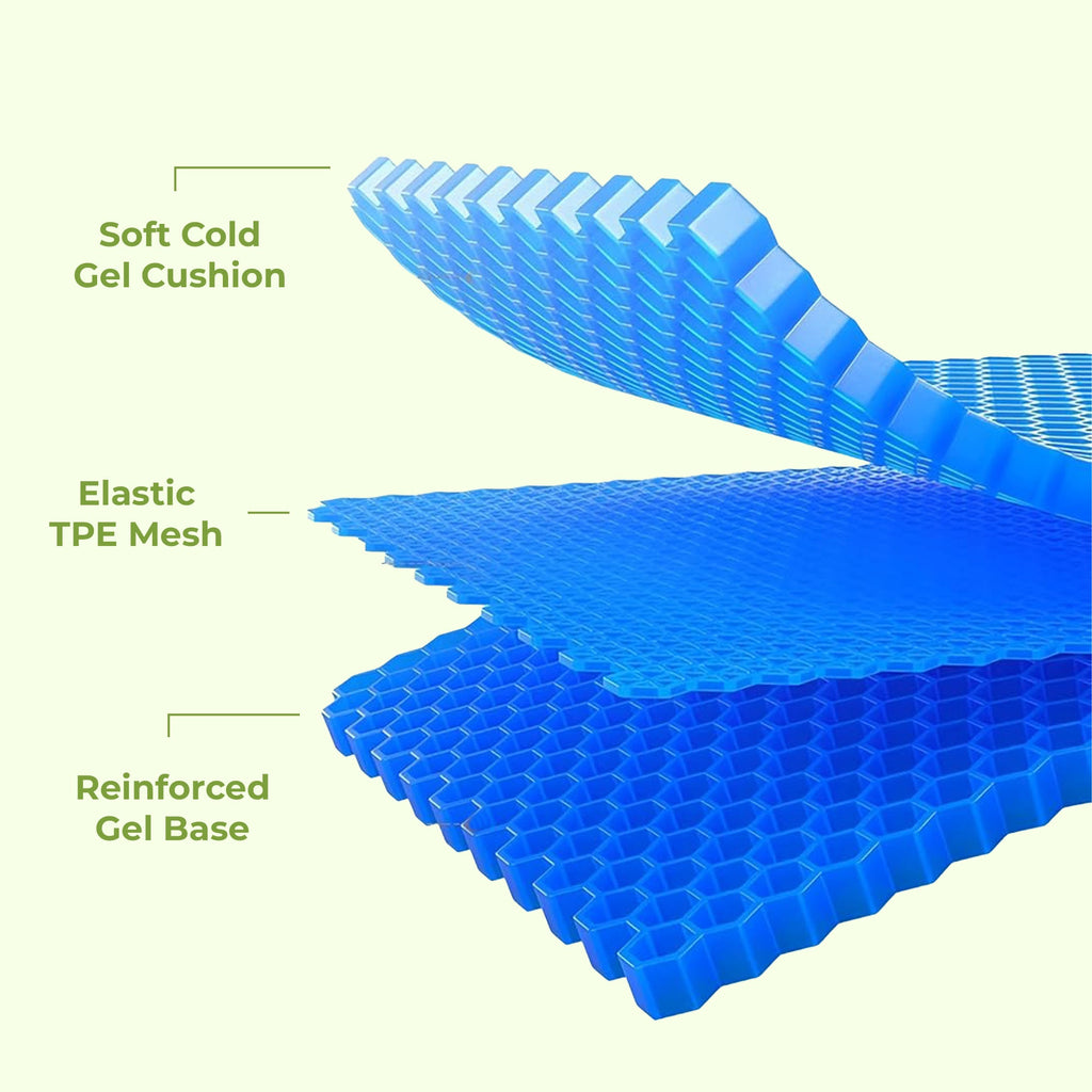 honeycomb gel seat pad