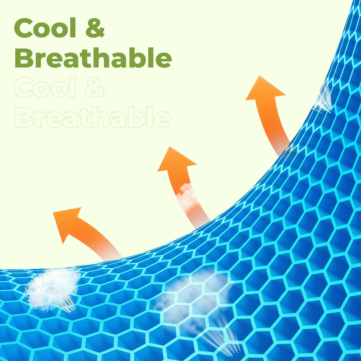 honeycomb gel seat pad