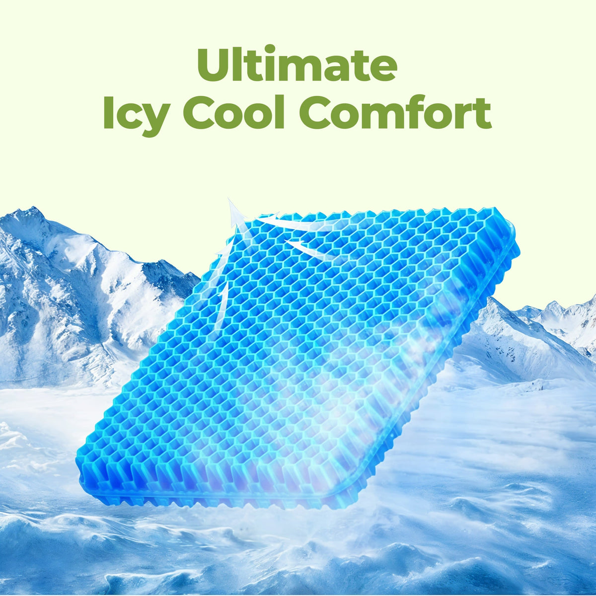 honeycomb gel seat pad