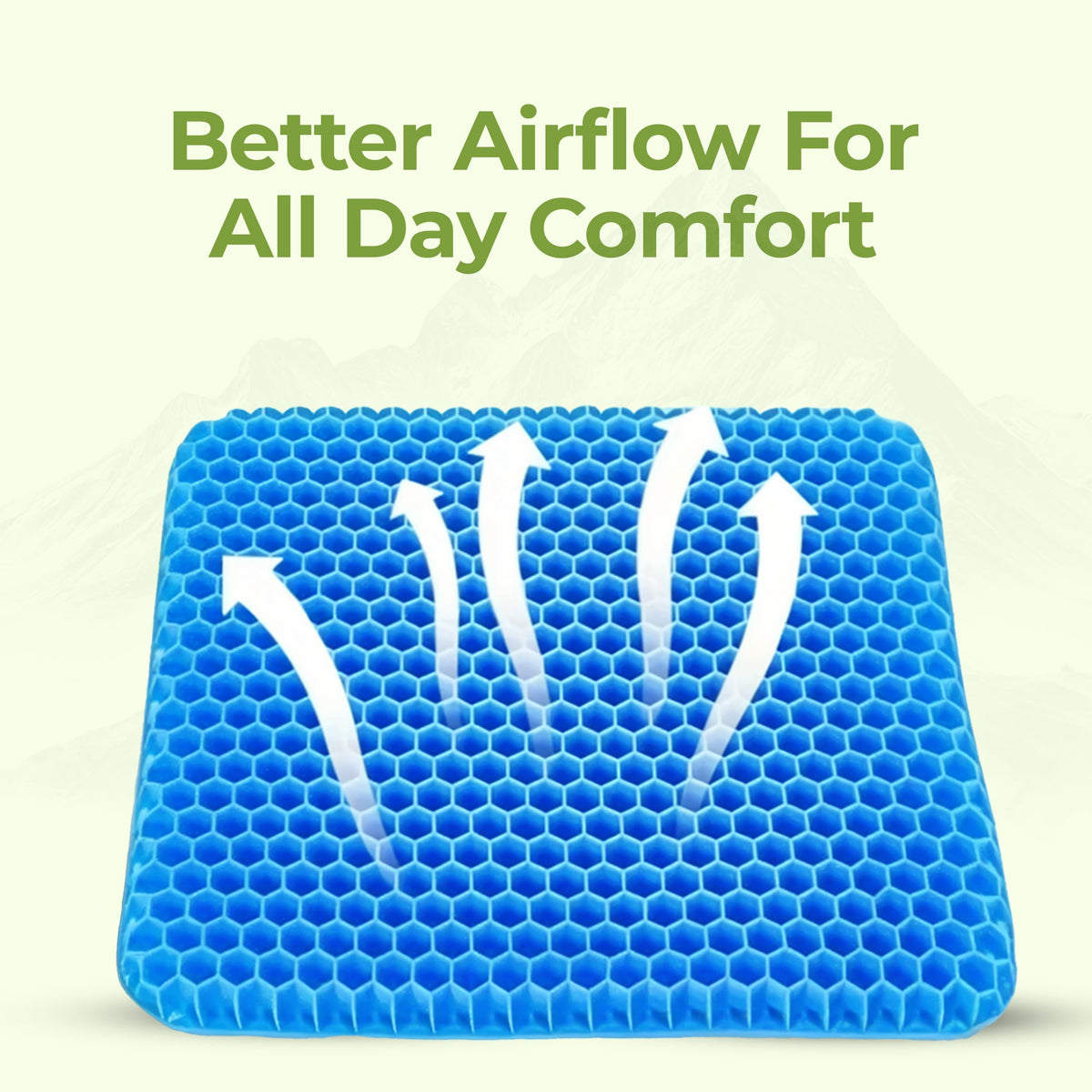 honeycomb gel seat pad