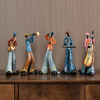jazz musician figurine set