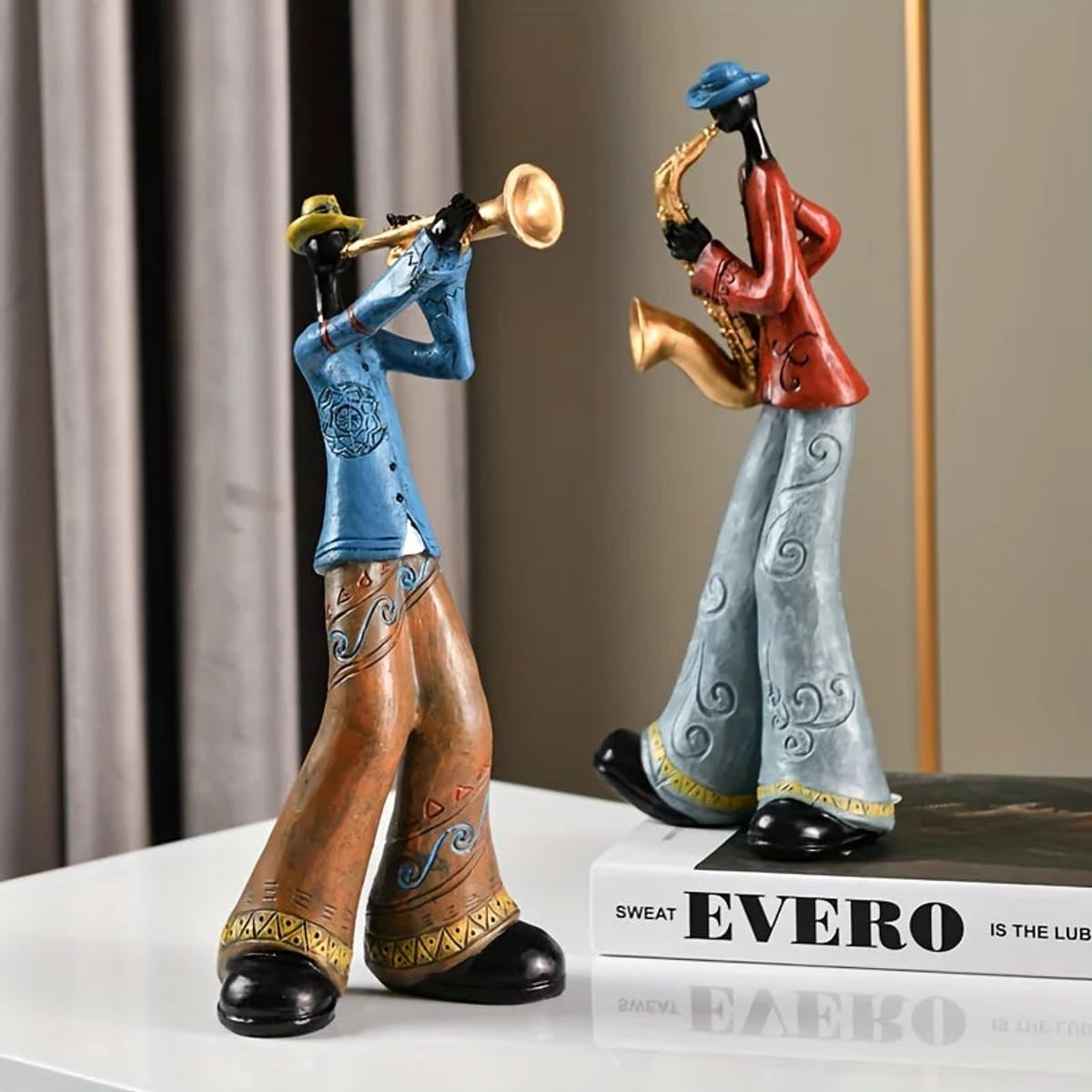 jazz musician figurine set