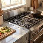 l-shaped cooker gap cover