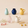 mini vase fridge magnets