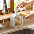 minimalist pump soap dispenser with window