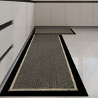 non-slip kitchen runner mat in midnight