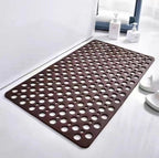 non-slip shower mat with drainage holes