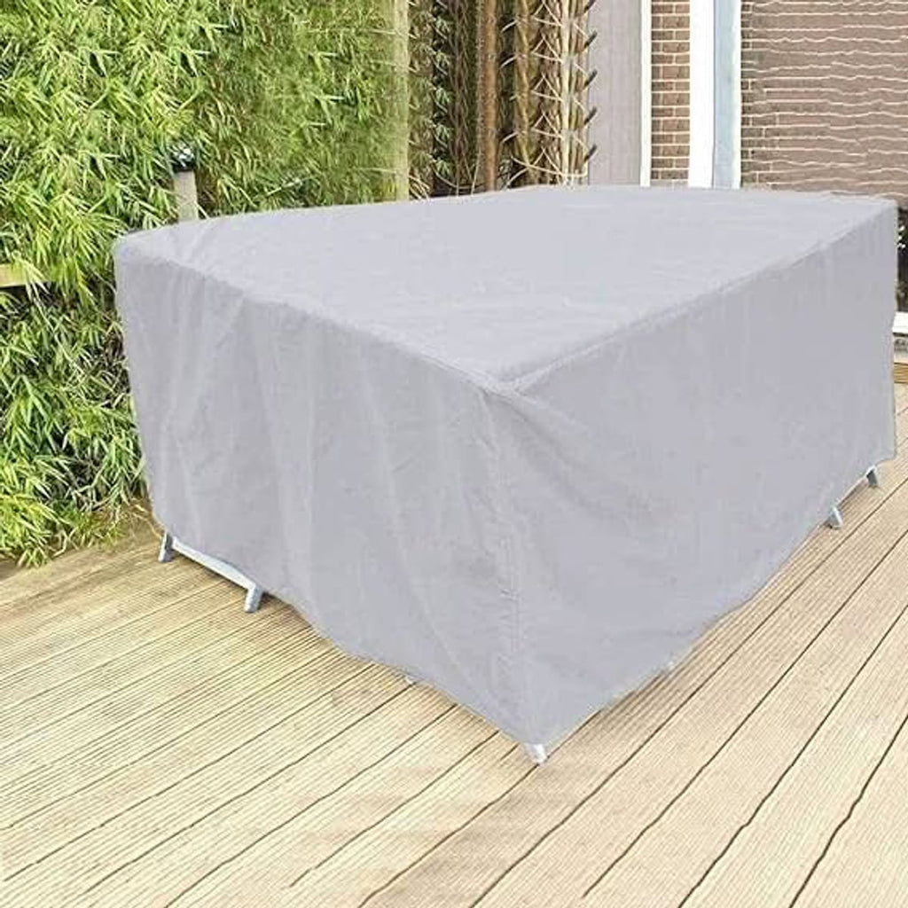 outdoor furniture cover set in silver
