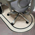 oval office chair mat with non-slip backing