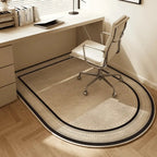 oval office chair mat with non-slip backing