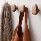 round wall-mounted pebble hooks