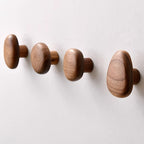 round wall-mounted pebble hooks
